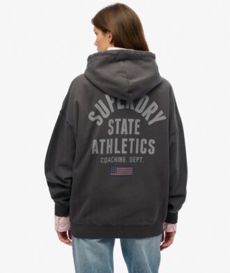 Athletic Essentials Oversized Zip Hoodie Athletic Essentials Oversized Zip Hoodie