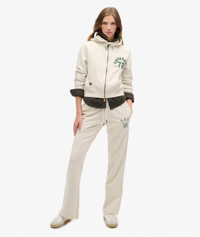 Athletic Essentials Relaxed Crop Zip-Hoodie Athletic Essentials Relaxed Crop Zip-Hoodie