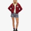 Athletic Essentials Relaxed Crop Zip-Hoodie Athletic Essentials Relaxed Crop Zip-Hoodie