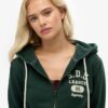 Athletic Essentials Relaxed Crop Zip-Hoodie Athletic Essentials Relaxed Crop Zip-Hoodie