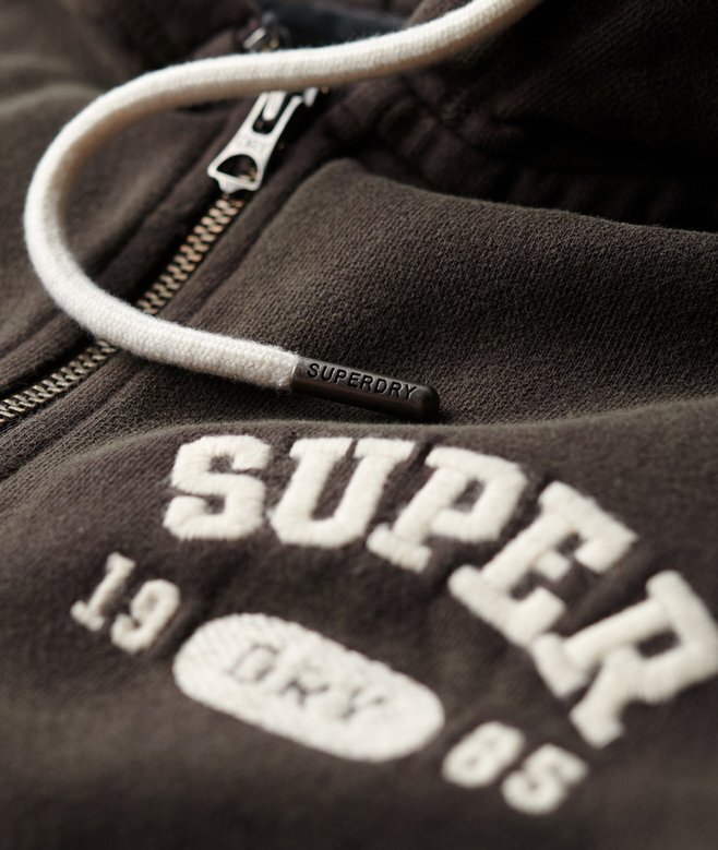 Athletic Essentials Relaxed Crop Zip-Hoodie Athletic Essentials Relaxed Crop Zip-Hoodie