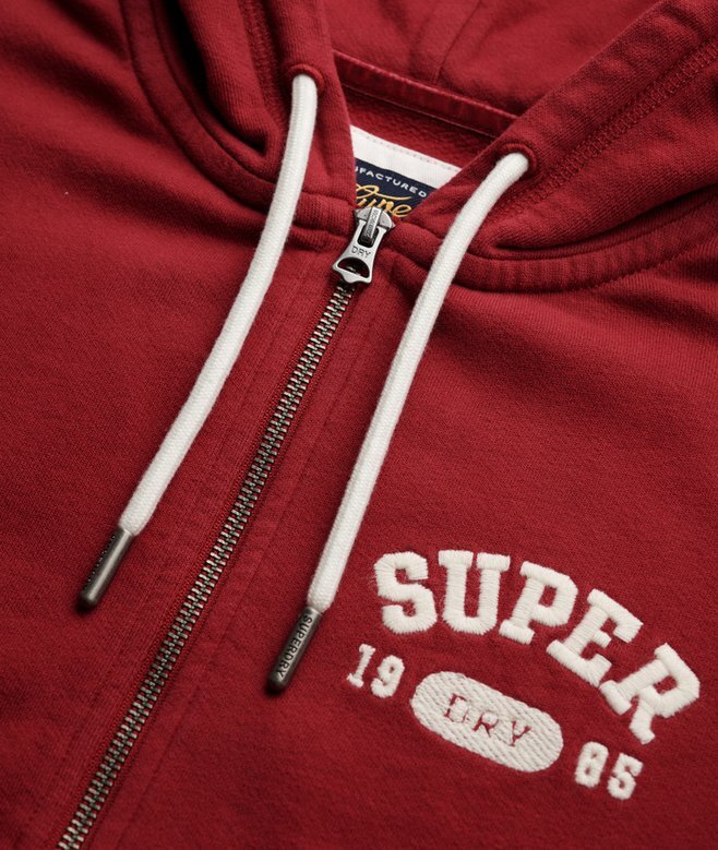 Athletic Essentials Relaxed Crop Zip-Hoodie Athletic Essentials Relaxed Crop Zip-Hoodie