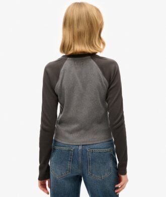 Athletic Essentials Rib Slim långärmad tröja