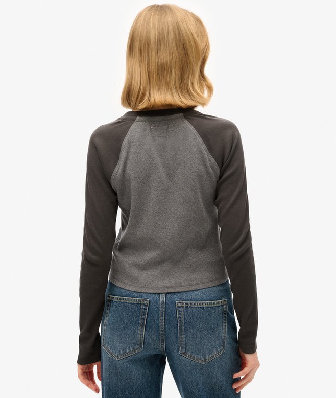 Athletic Essentials Rib Slim långärmad tröja Athletic Essentials Rib Slim långärmad tröja