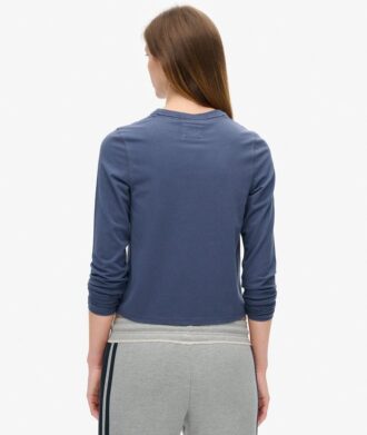 Athletic Essentials Ringer Slim långärmad topp