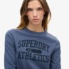 Athletic Essentials Ringer Slim långärmad topp