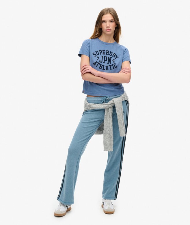 Athletic Essentials Stripe Flare Joggerbyxor Athletic Essentials Stripe Flare Joggerbyxor
