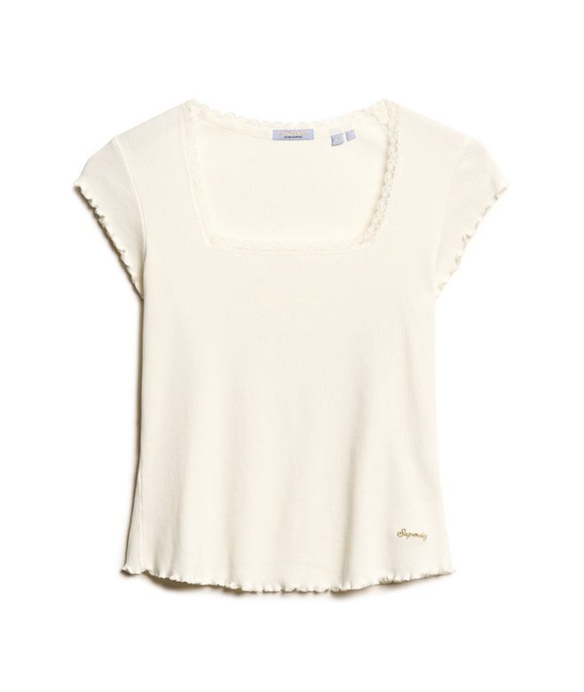 Athletic Essentials T-shirt med fyrkantig halsringning Athletic Essentials T-shirt med fyrkantig halsringning