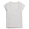 Athletic Essentials T-shirt med fyrkantig halsringning Athletic Essentials T-shirt med fyrkantig halsringning