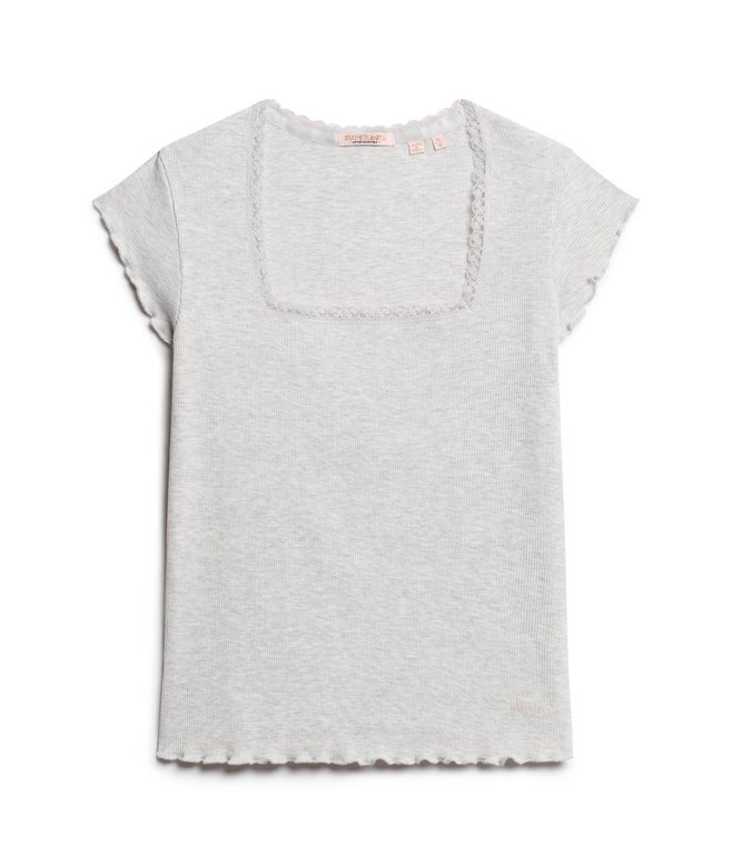 Athletic Essentials T-shirt med fyrkantig halsringning Athletic Essentials T-shirt med fyrkantig halsringning