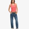 Athletic Essentials Vintage Lace Trim Vest Top Athletic Essentials Vintage Lace Trim Vest Top