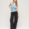 Athletic Essentials Vintage Lace Trim Vest Top Athletic Essentials Vintage Lace Trim Vest Top