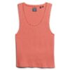 Athletic Essentials Vintage Lace Trim Vest Top Athletic Essentials Vintage Lace Trim Vest Top