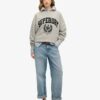 Athletic Relaxed Flock Sweatshirt Athletic Relaxed Flock Sweatshirt
