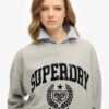 Athletic Relaxed Flock Sweatshirt Athletic Relaxed Flock Sweatshirt