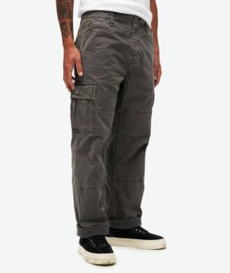 Baggy cargobyxor i Organic Cotton