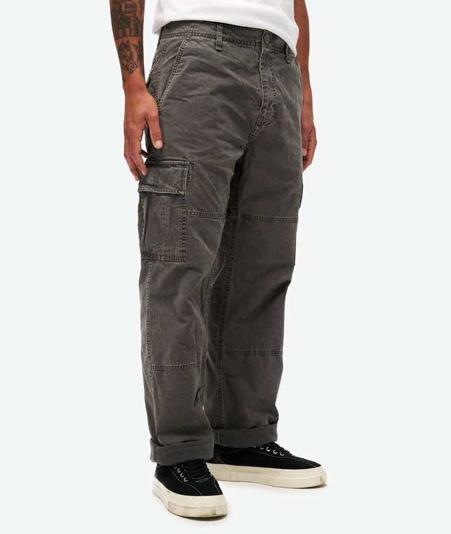 Baggy cargobyxor i Organic Cotton Baggy cargobyxor i Organic Cotton