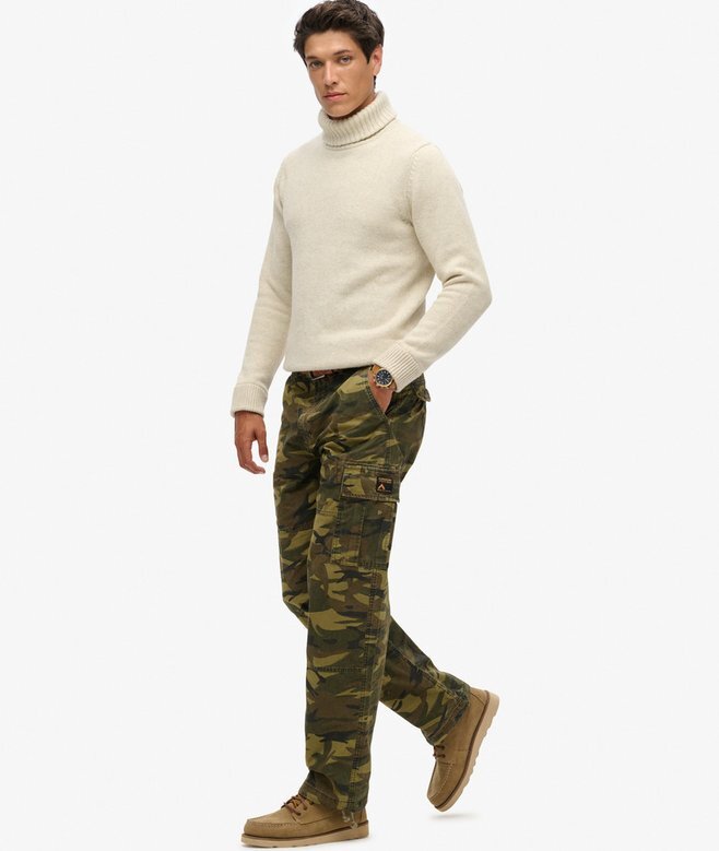 Baggy cargobyxor i Organic Cotton Baggy cargobyxor i Organic Cotton