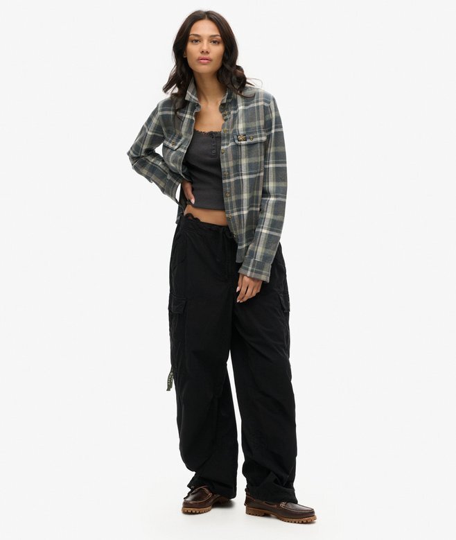 Baggy fallskärmsbyxor Baggy fallskärmsbyxor