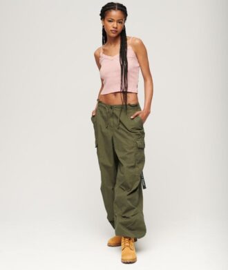 Baggy fallskärmsbyxor Baggy fallskärmsbyxor