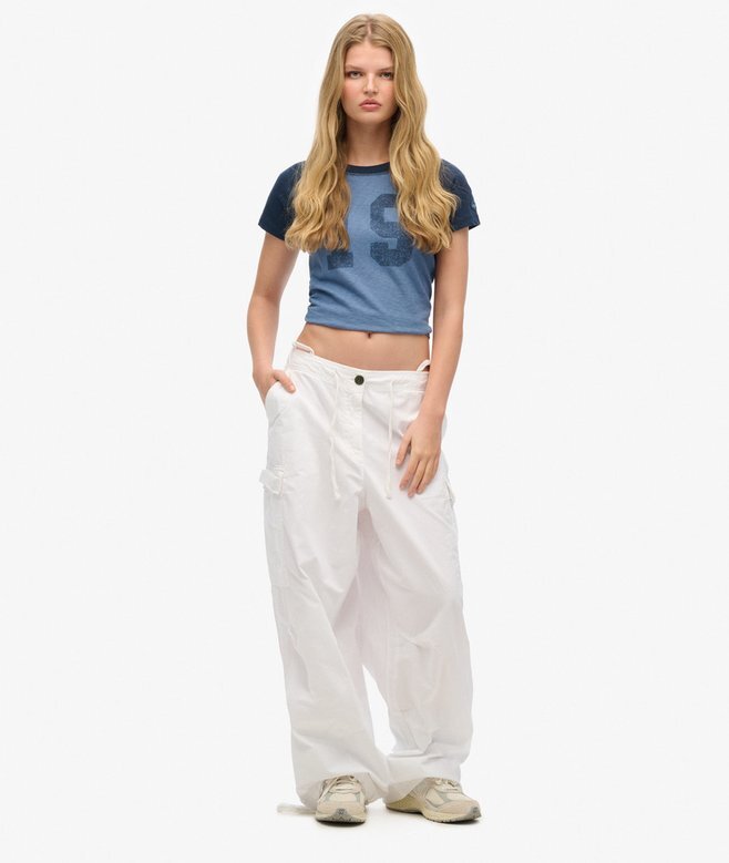 Baggy fallskärmsbyxor Baggy fallskärmsbyxor