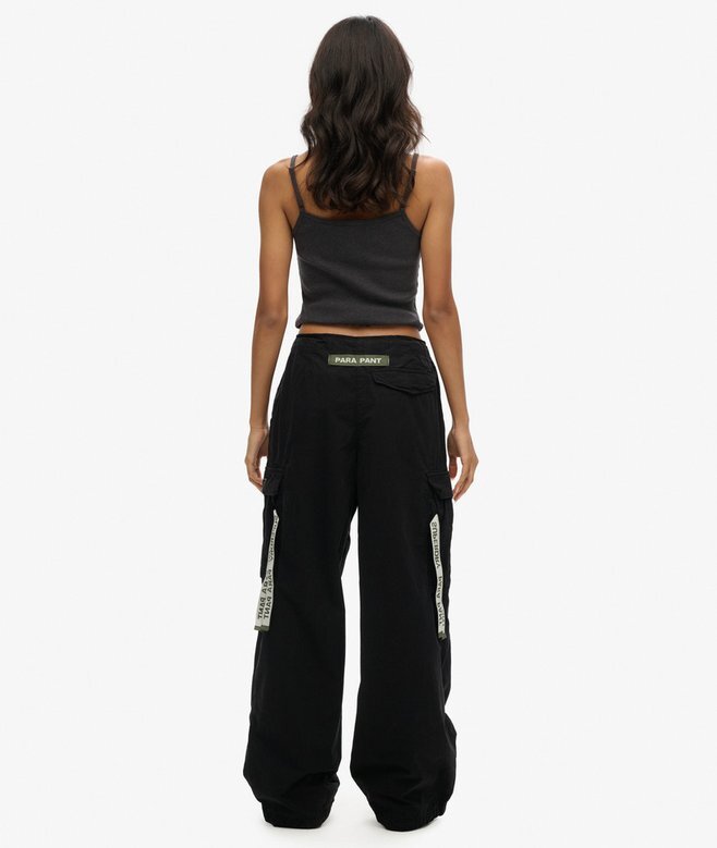 Baggy fallskärmsbyxor Baggy fallskärmsbyxor