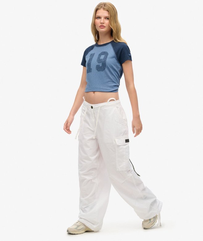 Baggy fallskärmsbyxor Baggy fallskärmsbyxor