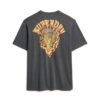 Biker Rock Graphic Loose T-shirt