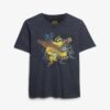Biker Rock Graphic Relaxed T-shirt Biker Rock Graphic Relaxed T-shirt