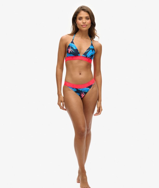 Bikinitopp med triangulär logotyp Bikinitopp med triangulär logotyp