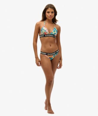 Bikinitopp med triangulär logotyp Bikinitopp med triangulär logotyp