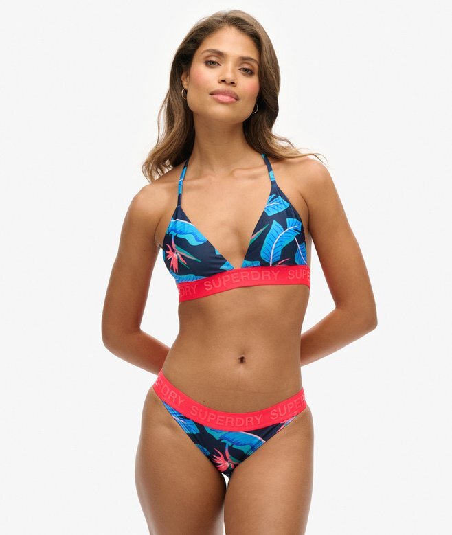Bikinitopp med triangulär logotyp Bikinitopp med triangulär logotyp