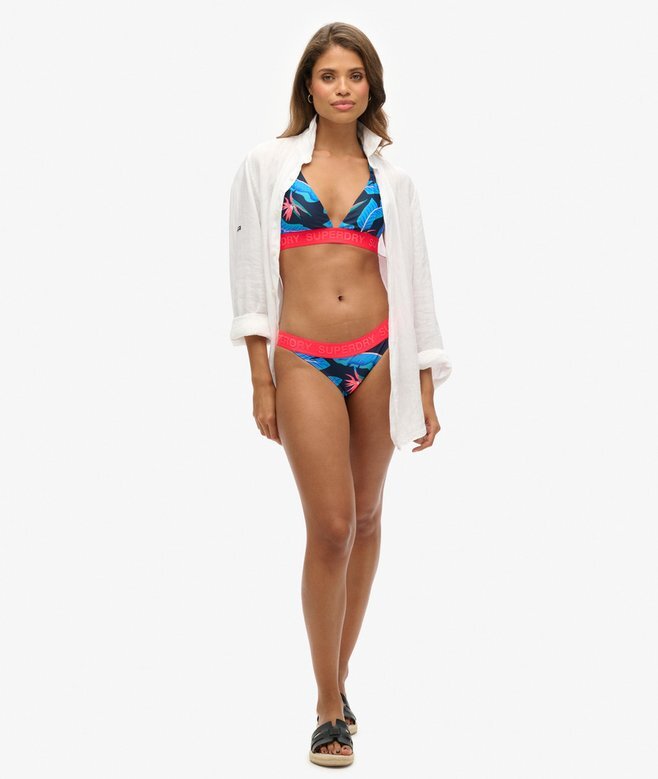 Bikinitopp med triangulär logotyp Bikinitopp med triangulär logotyp