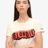Blondie X Superdry T-shirt med åtsittande passform