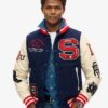 Bomberjacka med college-patch Bomberjacka med college-patch