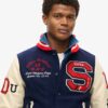 Bomberjacka med college-patch Bomberjacka med college-patch