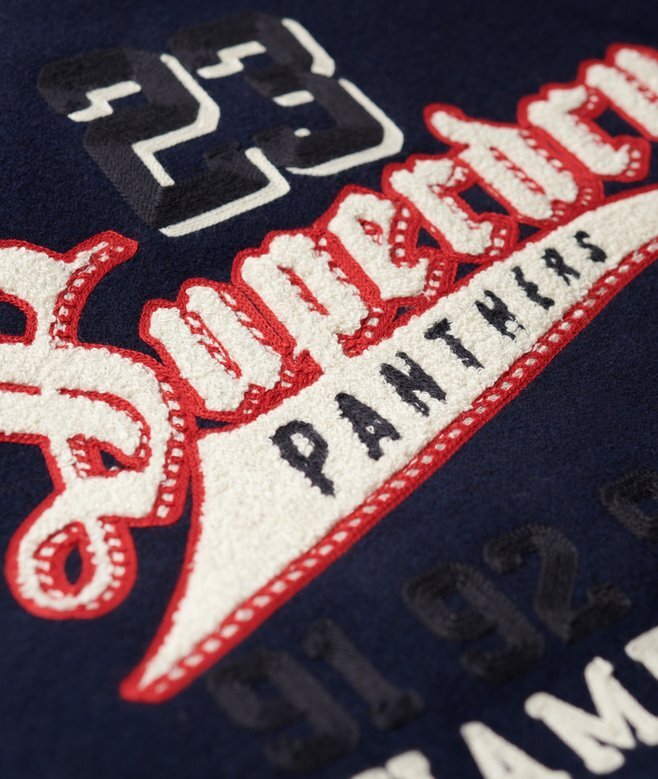 Bomberjacka med college-patch Bomberjacka med college-patch