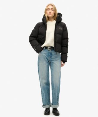 Boxig Puffer-jacka med huva