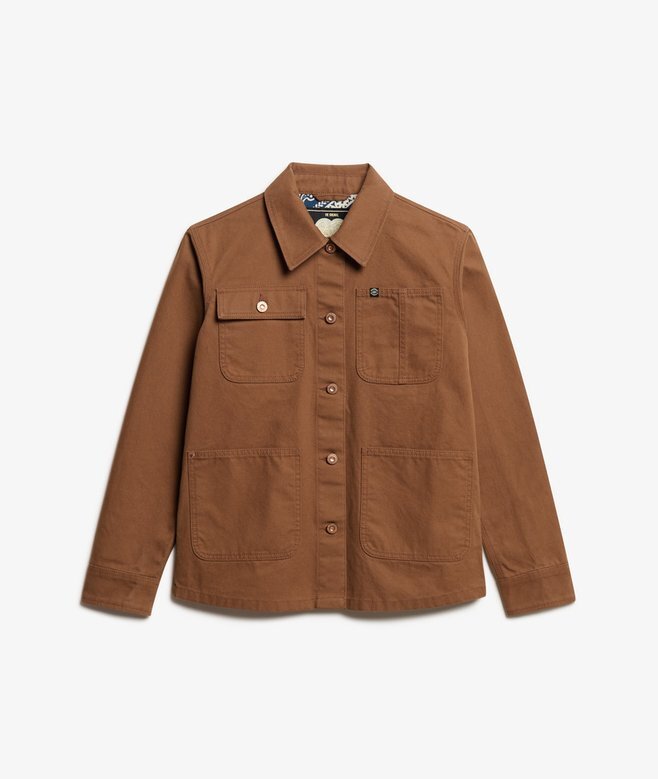 Broderad arbetsjacka Broderad arbetsjacka