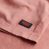 Broderad Core-logotyp, boxig, lös T-shirt
