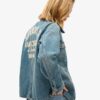 Broderad denimjacka Broderad denimjacka