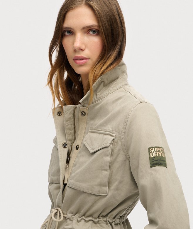 Broderad M65-militärjacka Broderad M65-militärjacka