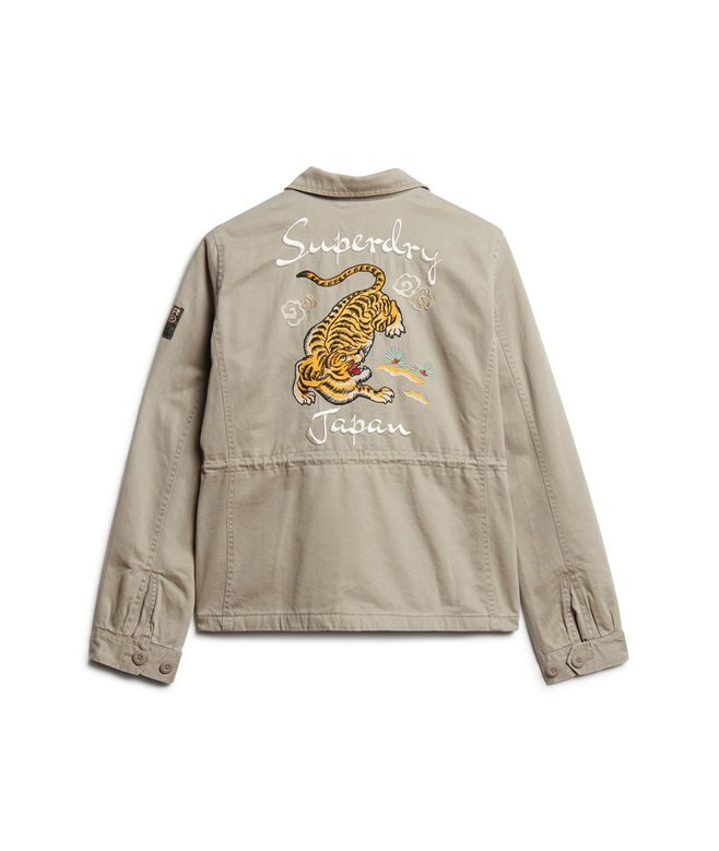 Broderad M65-militärjacka Broderad M65-militärjacka