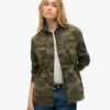 Broderad militärfältjacka Broderad militärfältjacka