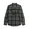 Broderad rutig overshirt Broderad rutig overshirt