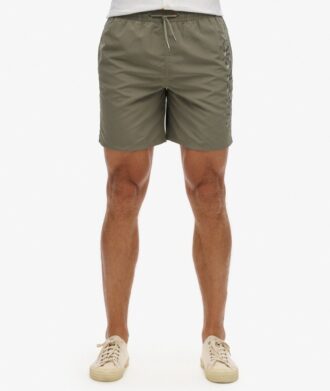 Broderade swim shorts i premiumkvalitet, 43 cm