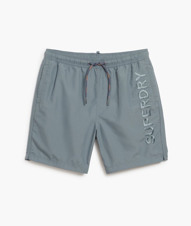 Broderade swim shorts i premiumkvalitet, 43 cm Broderade swim shorts i premiumkvalitet, 43 cm
