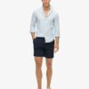 Broderade swim shorts i premiumkvalitet, 43 cm
