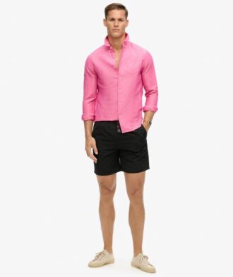 Broderade swim shorts i premiumkvalitet, 43 cm Broderade swim shorts i premiumkvalitet, 43 cm