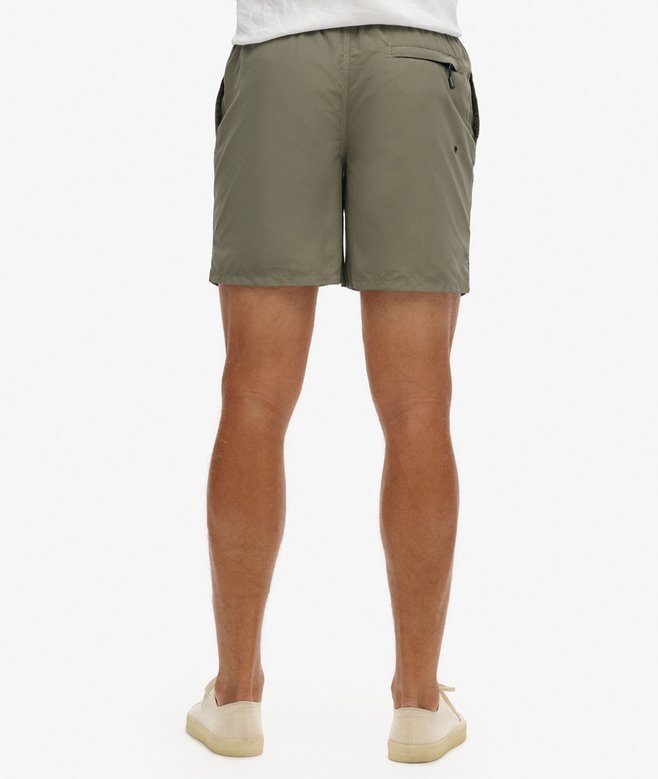 Broderade swim shorts i premiumkvalitet, 43 cm Broderade swim shorts i premiumkvalitet, 43 cm